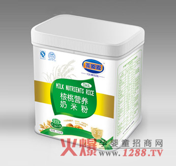 乖嘟嘟核桃營養(yǎng)奶米粉