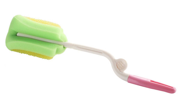 淘寶樂旋轉(zhuǎn)型海綿奶瓶刷