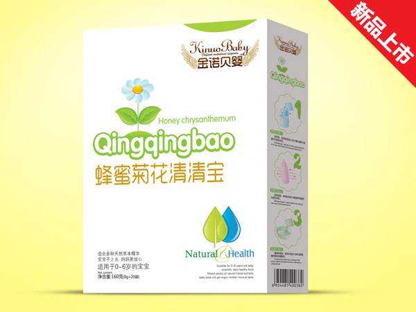 金諾貝嬰蜂蜜菊花清清寶盒裝