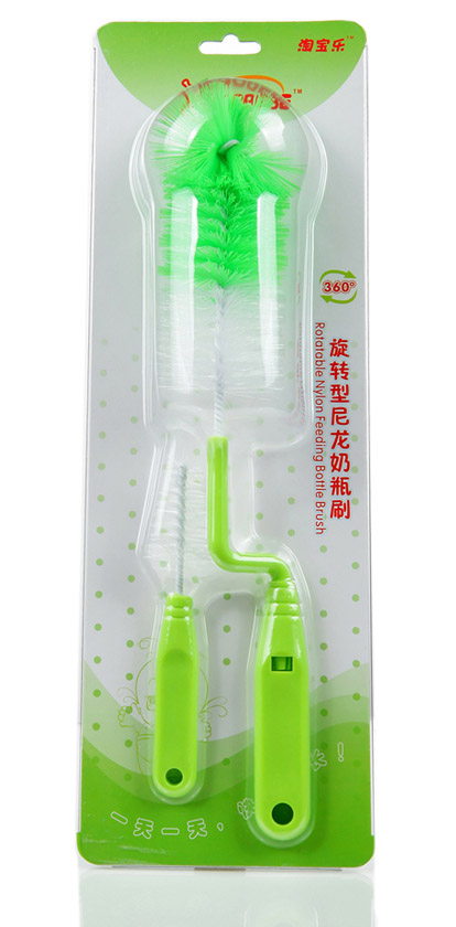 淘寶樂(lè)旋轉(zhuǎn)型尼龍奶瓶刷