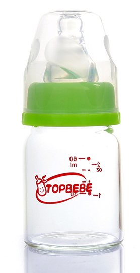 淘寶樂標(biāo)口玻璃奶瓶60ml
