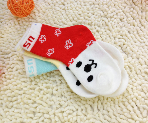 童尚春秋款兔寶寶襪