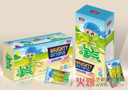 正旺淘氣小章魚營養(yǎng)面包