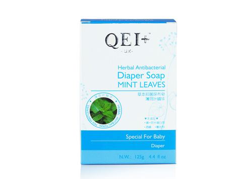 QEI+尿布皂(薄荷葉)