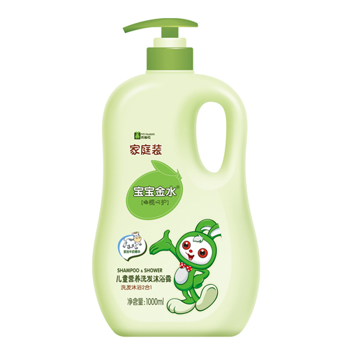 寶寶金水兒童營(yíng)養(yǎng)洗發(fā)沐浴露(二合一)1000ML