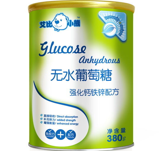 艾比小熊強(qiáng)化鈣鐵鋅無(wú)水葡萄糖聽(tīng)裝
