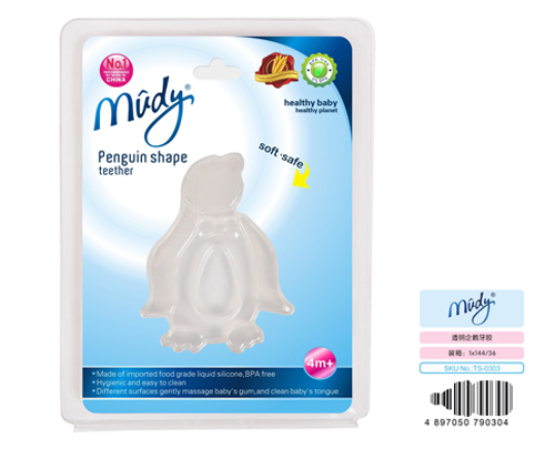 麥地透明企鵝牙膠