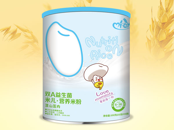米兒雙A益生菌淮山蓮肉營(yíng)養(yǎng)米粉