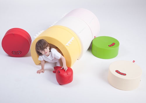 Design Skin圓筒形多功能游戲地墊