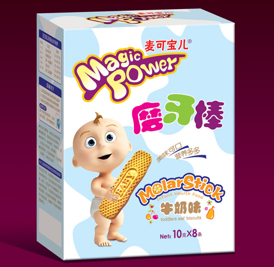 麥可寶兒牛奶味磨牙棒