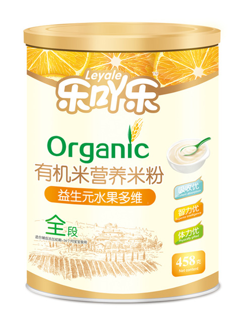 樂(lè)吖樂(lè)益生元水果多維全段458g鐵聽(tīng)裝