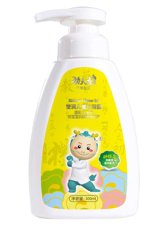 功夫龍瑩潤(rùn)兒童沐浴露