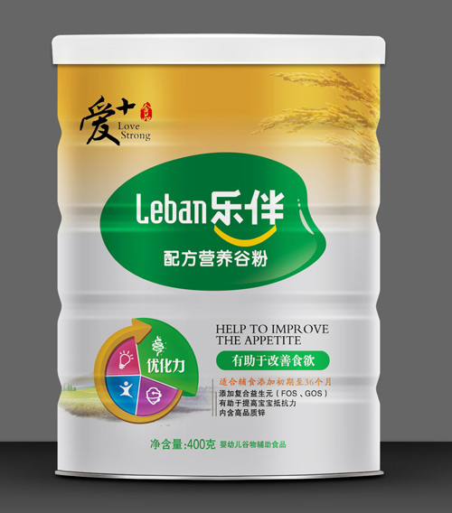 樂伴愛+優(yōu)化力營養(yǎng)谷粉400克