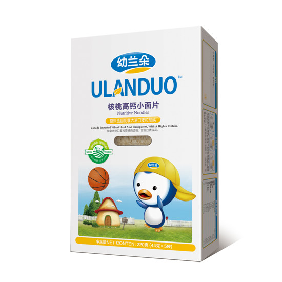 幼蘭朵核桃高鈣面片