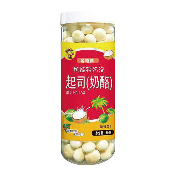 嘻嘻熊80克機(jī)能鈣奶泡(起司(奶酪)