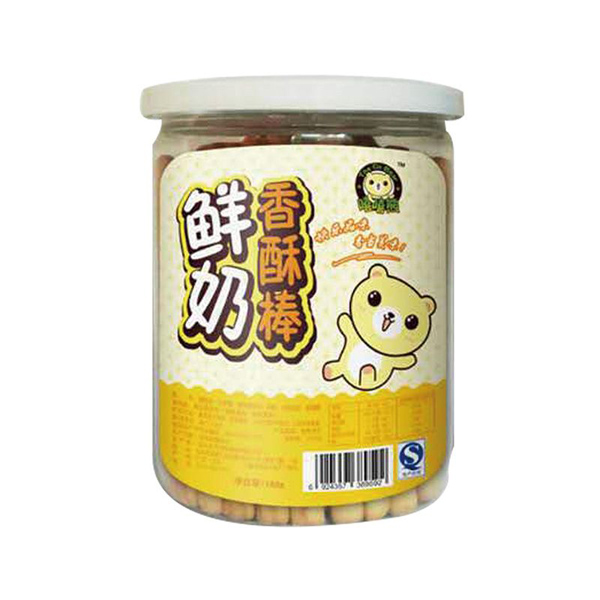 嘻嘻熊160克鮮奶(香酥棒)