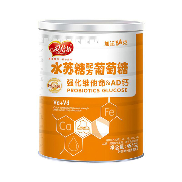 愛蓓樂呵護(hù)裝454克水蘇糖配方葡萄糖-強化維他命