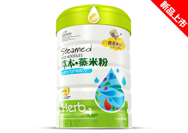 歐貝米拉草本蒸米粉鐵聽-益生元護暢配方