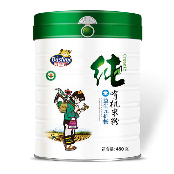 貝生元純有機益生元護暢米粉系列(聽裝)