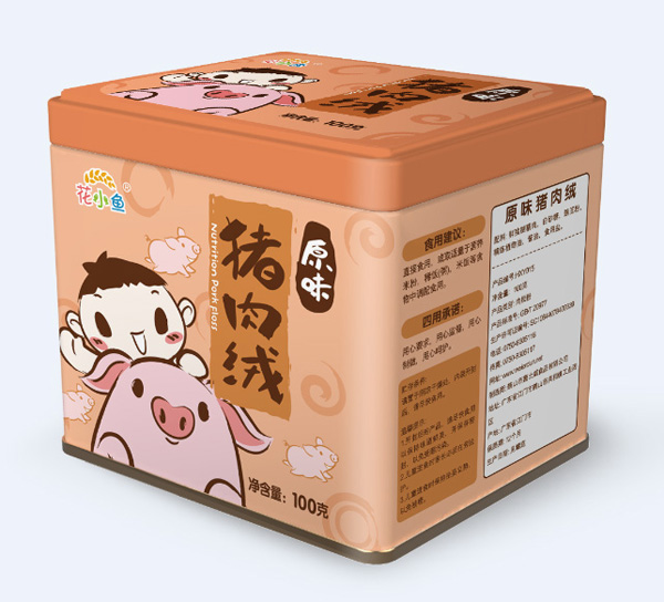 花小魚(yú)豬肉絨原味方罐裝