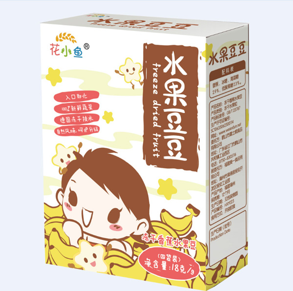 花小魚(yú)水果豆豆-香蕉味
