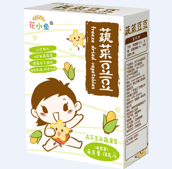 花小魚(yú)蔬菜豆豆-玉米味