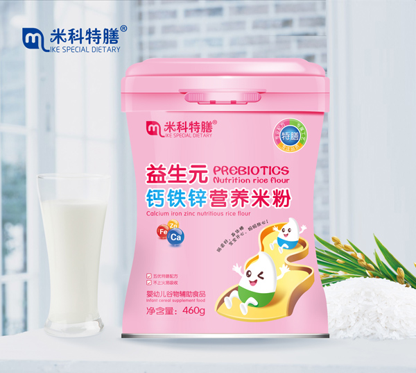 米科特膳益生元鈣鐵鋅營(yíng)養(yǎng)米粉600