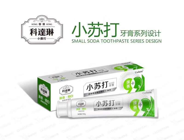 科達(dá)琳潔清香酷白小蘇打牙膏