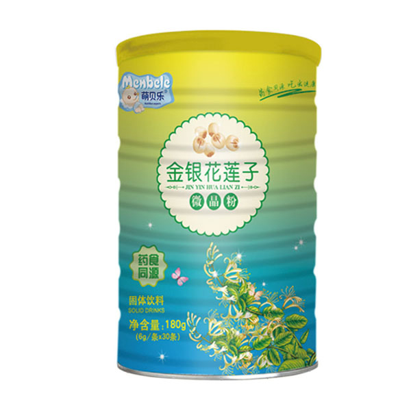 萌貝樂金銀花蓮子藥食同源微晶粉