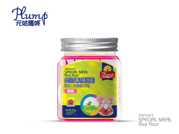 元咕隆咚嬰幼兒特膳米粉-高鐵
