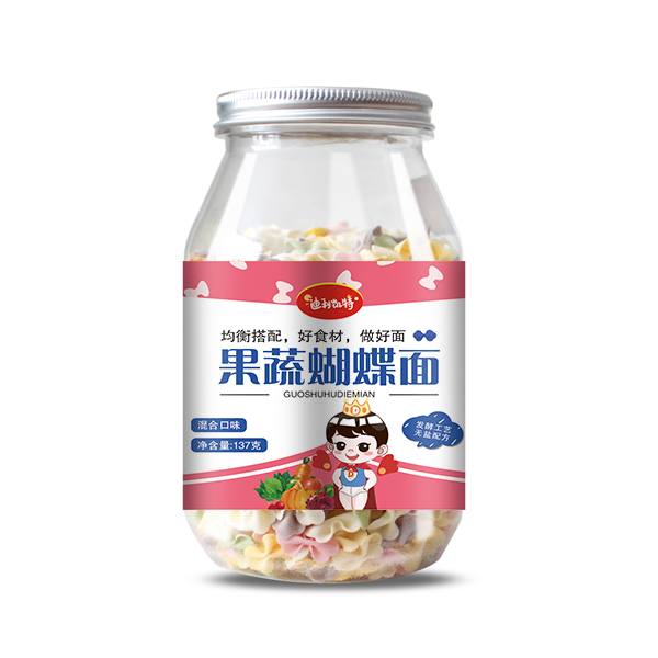迪利凱特果蔬蝴蝶面混合口味