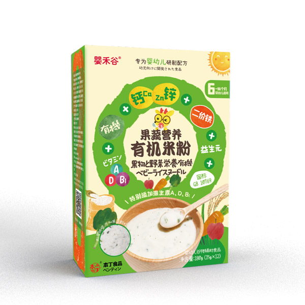 嬰禾谷果蔬營(yíng)養(yǎng)有機(jī)米粉