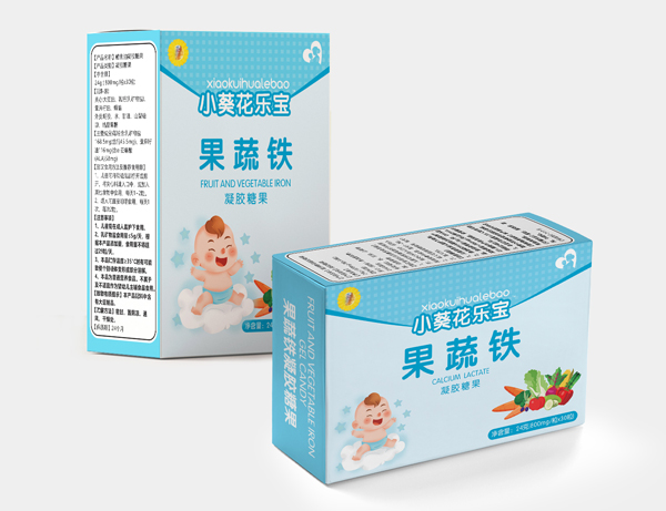 小葵花樂(lè)寶果蔬鐵凝膠糖果