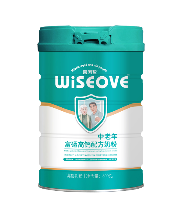 喜因智中老年富硒高鈣配方奶粉