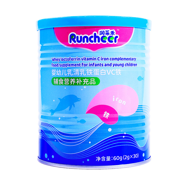 潤(rùn)采禾嬰幼兒乳清乳鐵蛋白VC鐵聽(tīng)裝