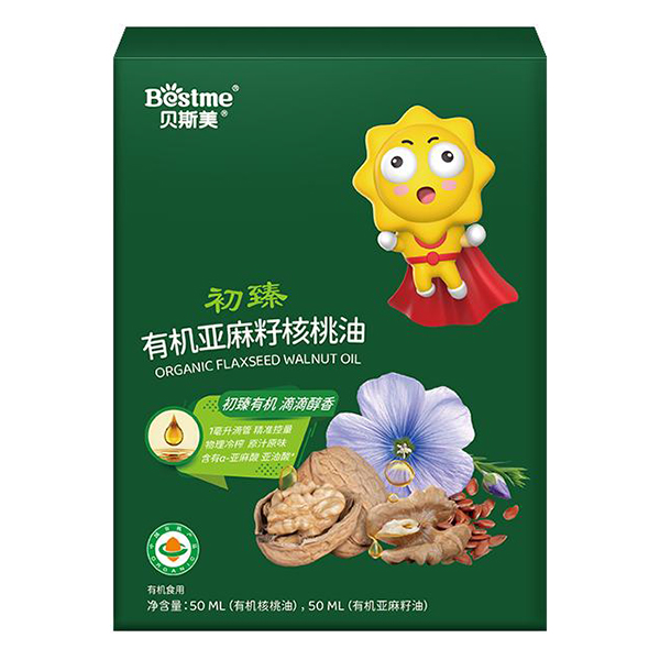 貝斯美初臻有機亞麻籽核桃油