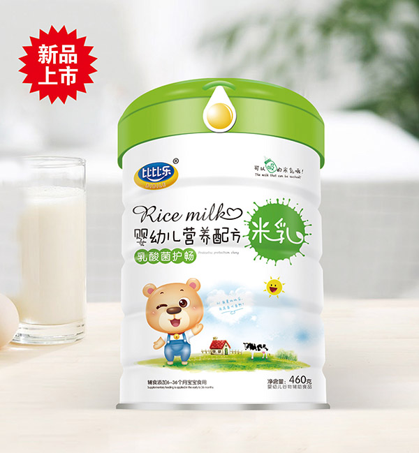比比樂乳酸菌護(hù)暢營(yíng)養(yǎng)配方米乳 聽裝