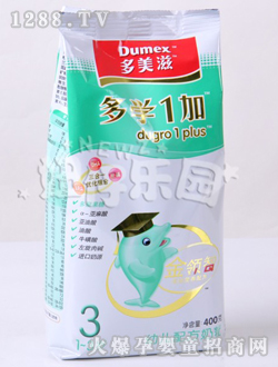 多美滋金領(lǐng)智多學1加3段奶粉