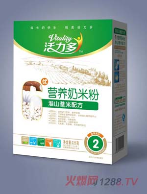活力多營養(yǎng)奶米粉（淮山薏米）