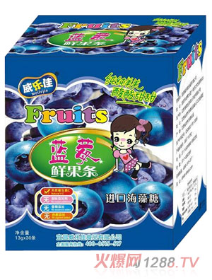 威樂(lè)佳鮮果條藍(lán)莓味