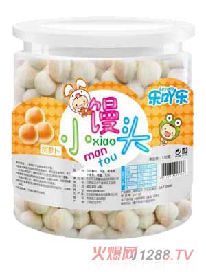 樂(lè)吖樂(lè)胡蘿卜小饅頭