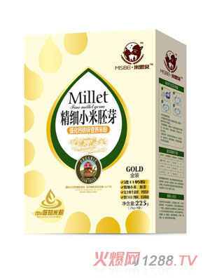 米思貝精細(xì)小米強化鈣鐵鋅 (盒)