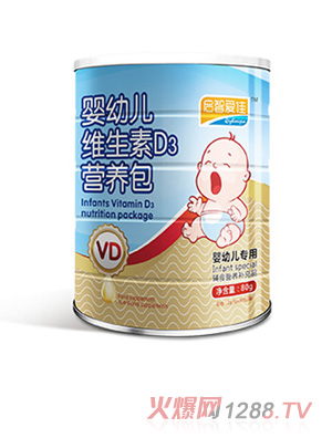 啟智愛(ài)佳嬰幼兒維生素D3營(yíng)養(yǎng)包