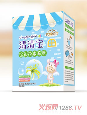 優(yōu)愛(ài)優(yōu)佳金銀花水蘇糖清清寶（盒裝）