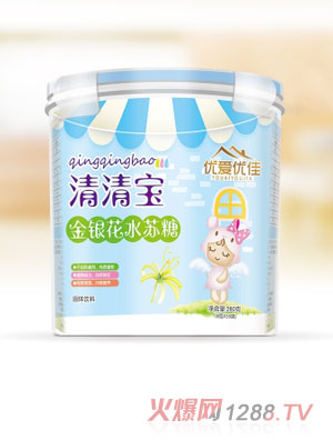 優(yōu)愛(ài)優(yōu)佳金銀花水蘇糖清清寶