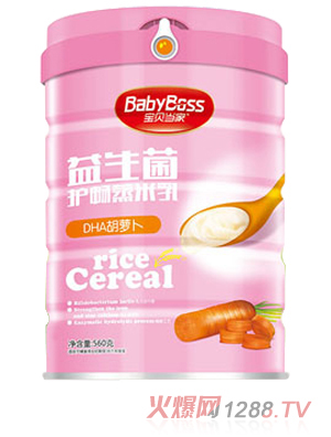寶貝當家DHA胡蘿卜益生菌護暢蒸米乳-聽裝