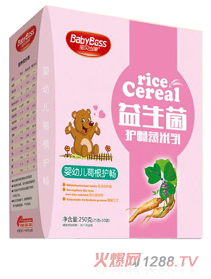 寶貝當家嬰幼兒葛根護暢益生菌護暢蒸米乳 盒裝