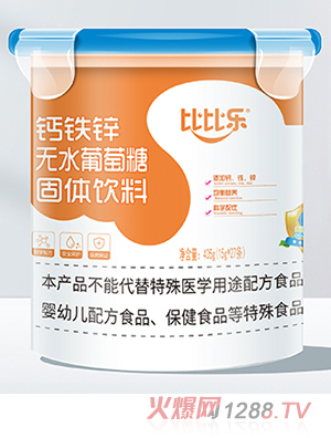 比比樂(lè)鈣鐵鋅無(wú)水葡萄糖